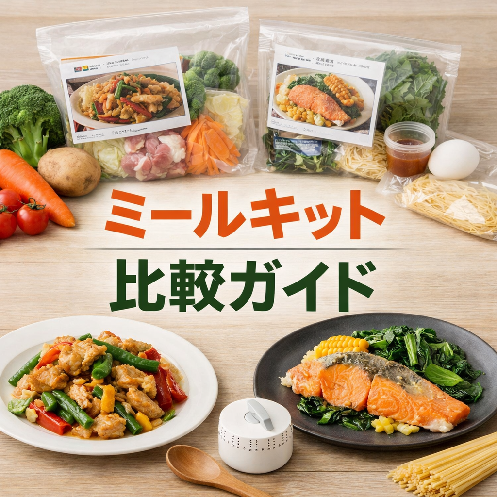 子どもが食べやすいミールキットを選ぶ時の見方