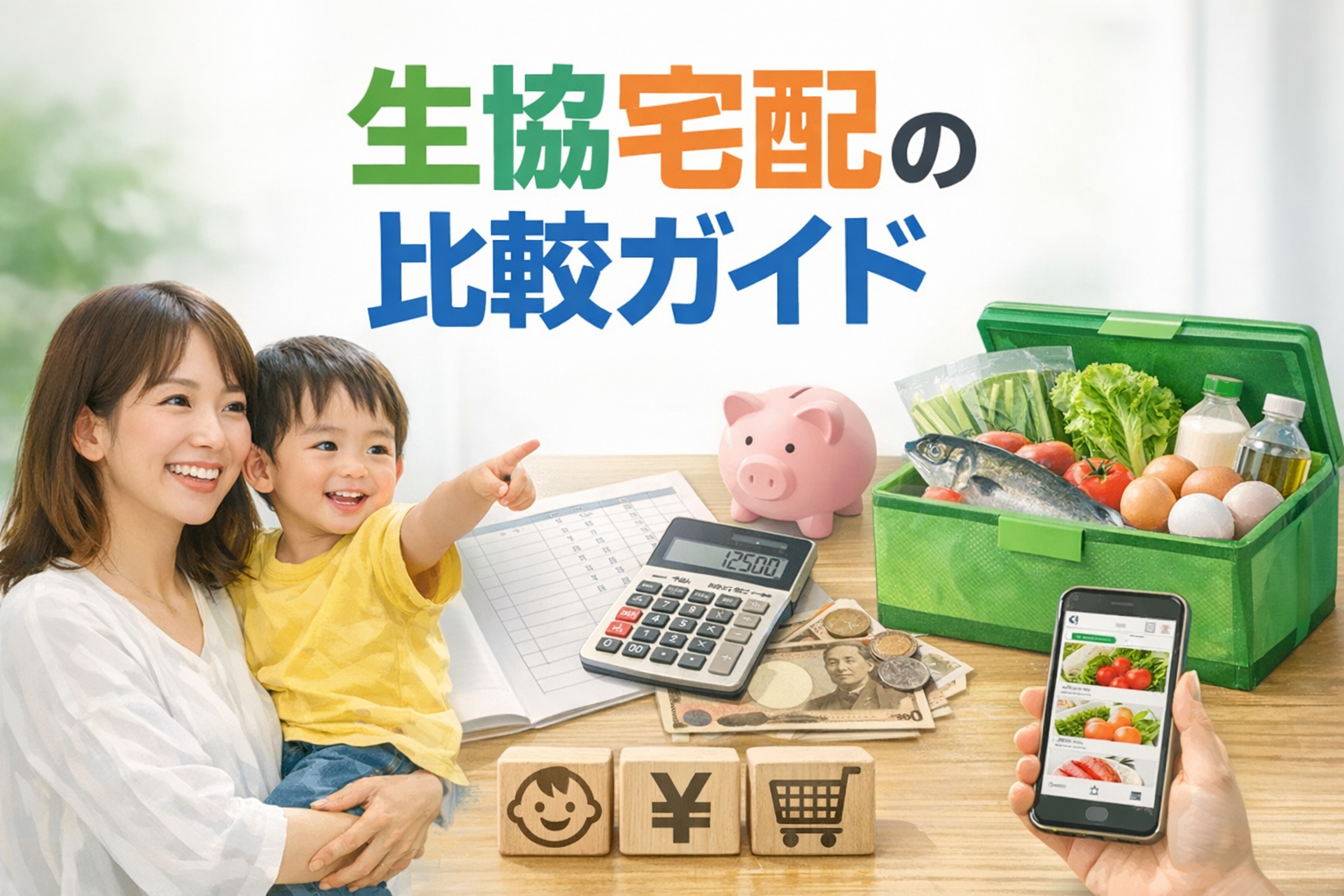 子育て世帯に生協宅配が合いやすい理由｜買い物・食事づくりを軽くする見方